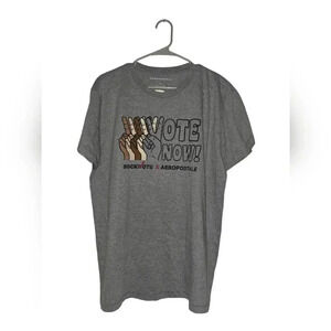 Unisex Aeropostale,  rock the vote, size large tee, NEW WITH TAGS!!!